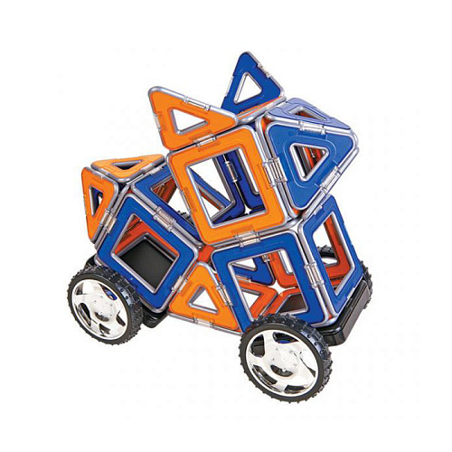 Магнитный конструктор Magformers 706001 (63073) Xl cruisers машины (сине-оранж)
