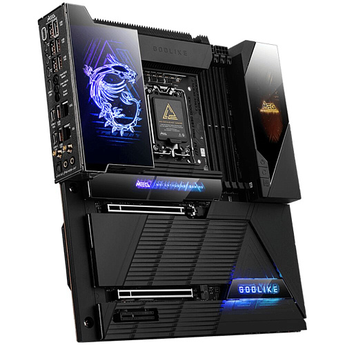 Материнская плата MSI MEG Z890 Godlike Z890 Soc-1851 4xDDR5, 4xSATA3, RAID, 6хM.2, 3xPCI-E16x, 8xUSB3.2, 7xUSB3.2 Type C, DP, HDMI, WiFi, 2xGlan, E-ATX