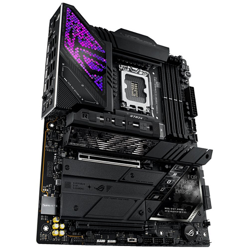 Материнская плата ASUS ROG Strix Z890-E Gaming WiFi Z890 Soc-1851 4xDDR5, 4xSATA3, RAID, 7хM.2, 2xPCI-E16x, 10xUSB3.2, 4xUSB3.2 Type C, DP, HDMI, WiFi, 5Glan, ATX