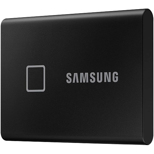 Внешний SSD-накопитель 1Tb Samsung T7 Touch MU-PC1T0K/WW (SSD) USB 3.2 Type C Черный УЦЕНКА