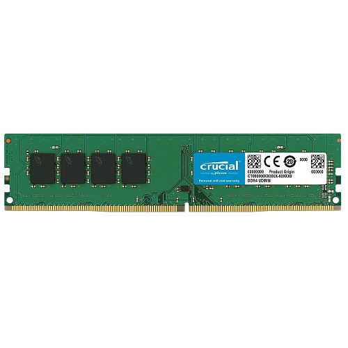 Модуль памяти DIMM 16Gb DDR4 PC25600 3200MHz Crucial (CB16GU3200)