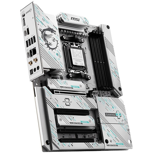 Материнская плата MSI B850 Gaming Plus WiFi PZ Socket-AM5 AMD B850 4xDDR5, 4xSATA3, RAID, 3xM.2, 4xPCI-E16x, 2xUSB3.2, 2xUSB3.2 Type C, DP, WiFi, 5Glan, ATX Ret