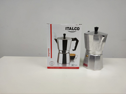 Гейзерная кофеварка Italco EXPRESS 6 порций 201600 УЦЕНКА