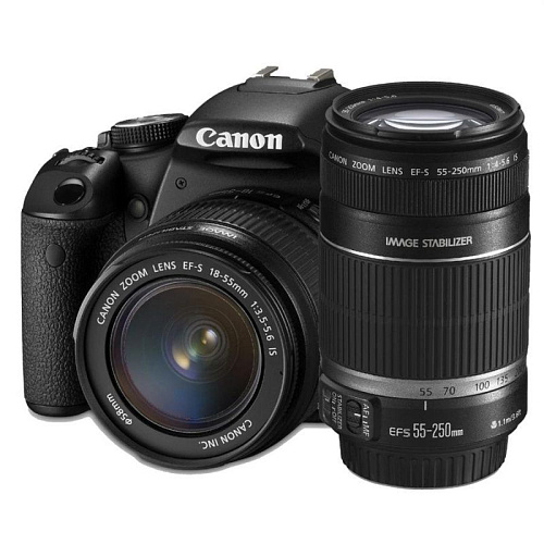 Зеркальная фотокамера Canon EOS 600D Kit EF-S 18-55 IS + 55-250 IS