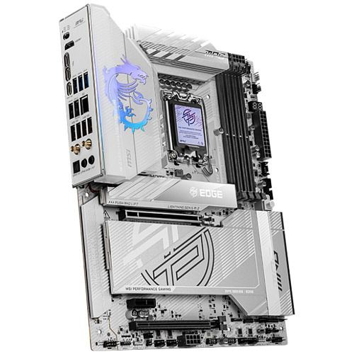Материнская плата MSI MPG Z890 Edge Ti WiFi Z890 Soc-1851 4xDDR5, 4xSATA3, RAID, 5хM.2, 2xPCI-E16x, 8xUSB3.2, 3xUSB3.2 Type C, DP, HDMI, WiFi, 5Glan, ATX