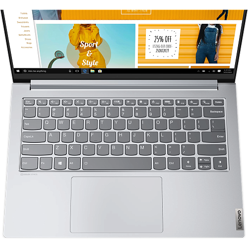 Ноутбук Lenovo Yoga Slim 7 Pro 14ACH5 AMD Ryzen 5 5600H/16Gb/1Tb SSD/14" WQXGA+/Win11 Silver
