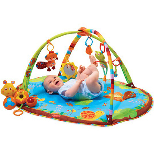 Развивающий коврик Tiny Love Лесное озеро Standart с дугами и встроенной интерактивной панелью