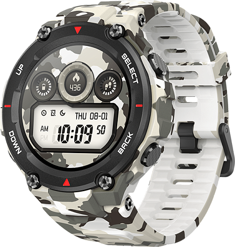 Умные часы Amazfit T-Rex Camo Green