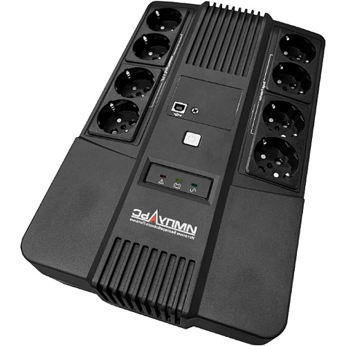 ИБП Импульс Мастер 600, 600ВА/360Вт, LED, USB, RJ11/RJ45, SCHUKOx8