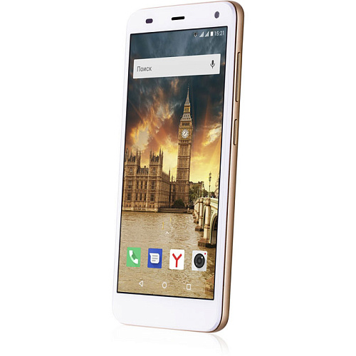 Смартфон Fly Life Compact 4G Champagne