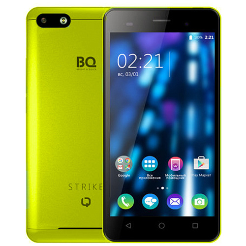 Смартфон BQ Mobile BQS-5020 Strike Yellow