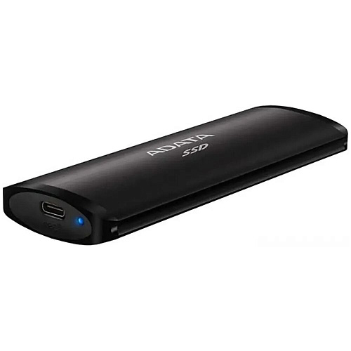Внешний SSD-накопитель 2Tb A-DATA SE760 ASE760-2TU32G2-CBK (SSD) USB 3.1 Type C черный