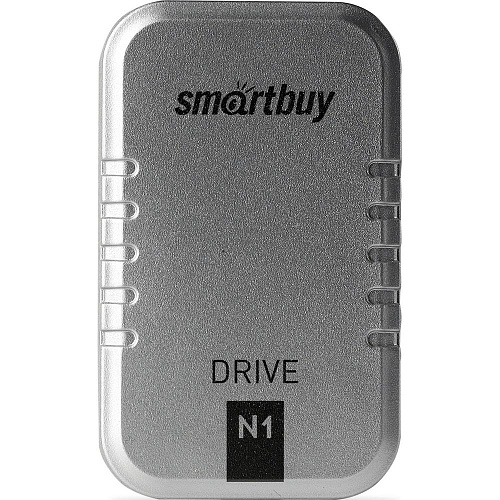 Внешний SSD-накопитель 1Tb Smartbuy N1 Drive SB001TB-N1S-U31C (SSD) USB 3.1, Серебристый