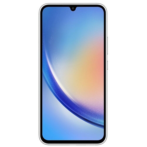 Смартфон Samsung Galaxy A34 SM-A346 6/128GB Silver (EAC)