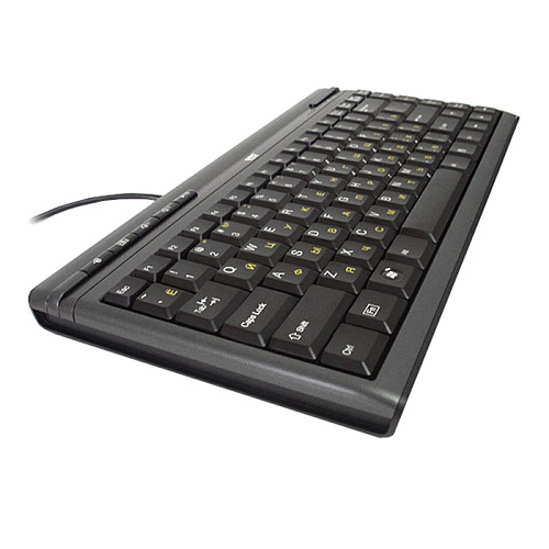 Клавиатура BTC 5139U-Grey Multimedia Black/Grey USB