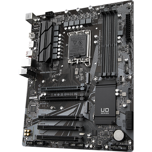 Материнская плата Gigabyte B660 DS3H DDR4 B660 Socket-1700 4xDDR4, 4xSATA3, RAID, 2xM.2, 5xPCI-E16x, 1xUSB3.2, 1xUSB3.2 Type C, DP, HDMI, Glan, ATX