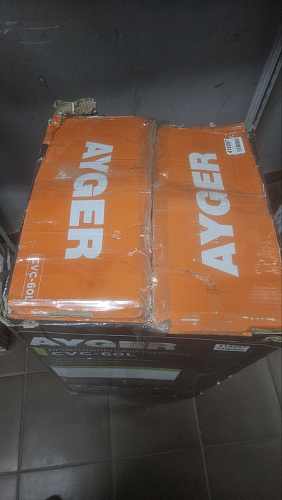 Строительный пылесос АYGER CVC-60L УЦЕНКА
