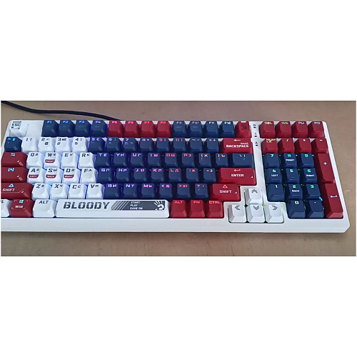 Клавиатура A4Tech Bloody S98 Sports Navy USB
