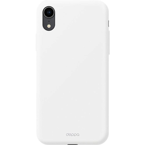 Чехол для Apple iPhone Xr Deppa Gel Color Case, белый
