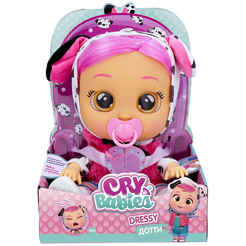 Кукла IMC Toys Crybabies Кукла Дотти Dressy интерактивная плачущая 40884
