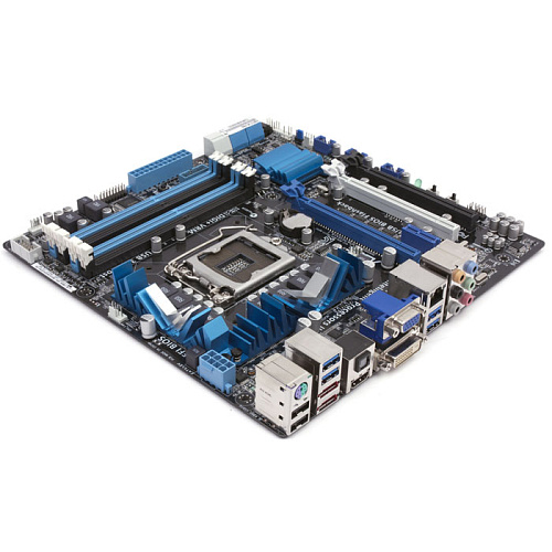 Материнская плата ASUS P8Z77-M PRO Z77 Socket-1155 4xDDR3, 2xSATA3, 3xPCI-E16x, 6xUSB3.0, 2xeSATA, Raid, GbLAN mATX Retail