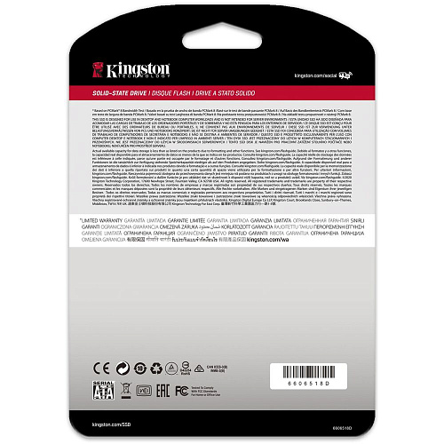 Внутренний SSD-накопитель 240Gb Kingston SA400S37/240G SATA3 2.5" A400 УЦЕНКА