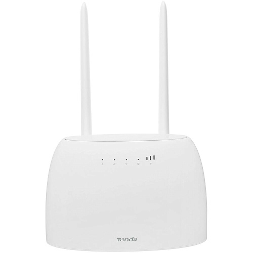 Беспроводной маршрутизатор Tenda 4G06 802.11n 300Мбит/с, 2.4ГГц, 1xLAN, 1xWAN, 1xSIM поддержка 3G, 4G модема