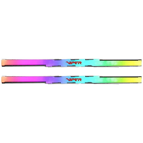 Модуль памяти DIMM 64Gb 2х32Gb DDR5 PC41600 5200MHz Patriot Memory Venom RGB Black (PVVR564G520C40K)