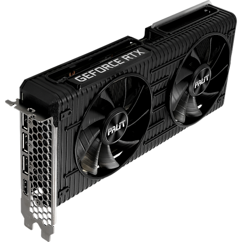Видеокарта Palit GeForce RTX 3060 Ti 8192Mb, Dual OC 8GB LHR (NE6306TS19P2-190AD) 1xHDMI, 3xDP, Ret УЦЕНКА