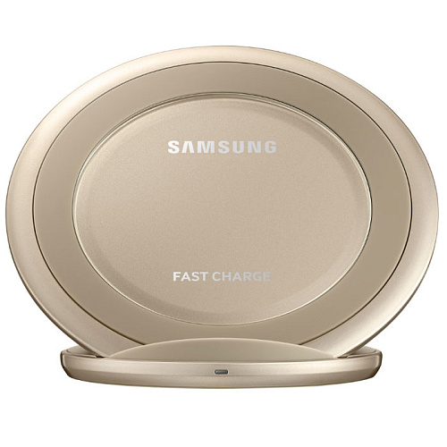 Беспроводная зарядная панель Samsung EP-NG930BFRGRU, Fastcharger, золотистая