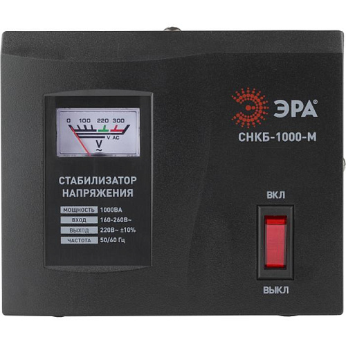 Стабилизатор напряжения ЭРА СНКБ-1000-М Б0020174