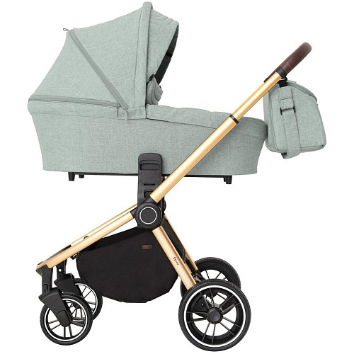 Коляска 2 в 1 Carrello Epica CRL-8510/1 Tea Green оливковый (золотая рама)