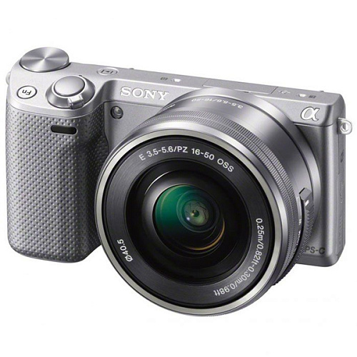 Зеркальная фотокамера Sony NEX-5TL kit 16-50 silver