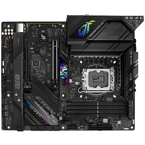 Материнская плата ASUS ROG Strix B760-F Gaming WiFi B760 Socket-1700 4xDDR5, 4xSATA3, RAID, 3xM.2, 2xPCI-E16x, 7xUSB3.2, 1xUSB3.2 Type C, DP, HDMI, WiFi, 2.5Glan, ATX