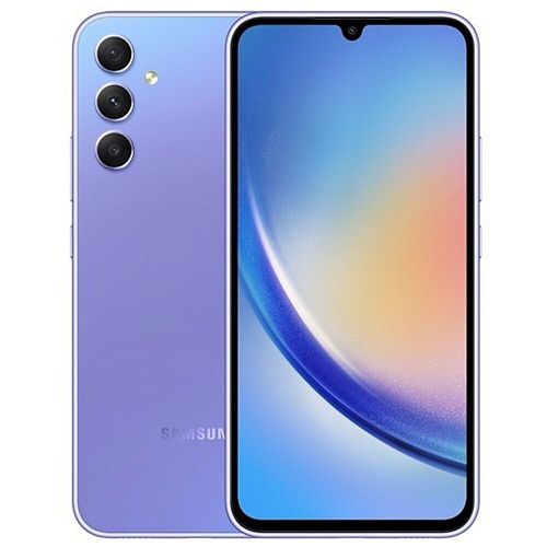 Смартфон Samsung Galaxy A34 SM-A346 6/128GB Lavender (EAC)