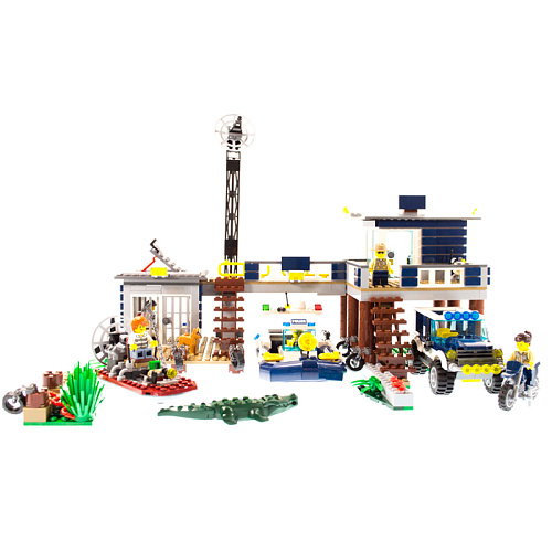 LEGO City Участок новой Лесной Полиции 60069