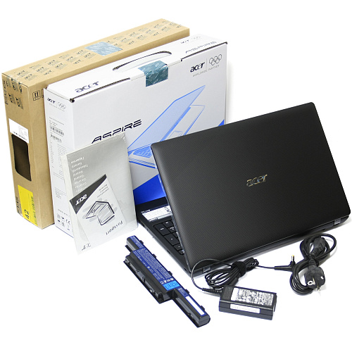 Ноутбук Acer Aspire 5253G-E353G25Mikk AMD E350/3Gb/250GB/DVD/AMD 6470/W7HB 64/black