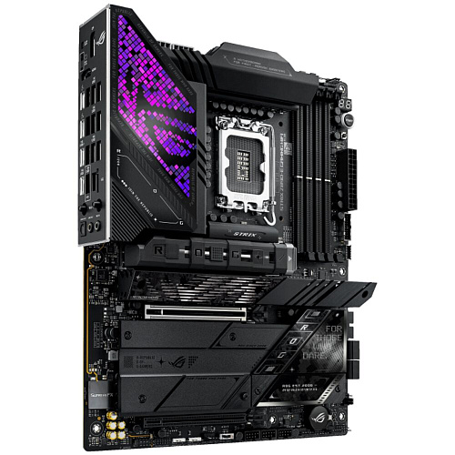 Материнская плата ASUS ROG Strix Z890-E Gaming WiFi Z890 Soc-1851 4xDDR5, 4xSATA3, RAID, 7хM.2, 2xPCI-E16x, 10xUSB3.2, 4xUSB3.2 Type C, DP, HDMI, WiFi, 5Glan, ATX
