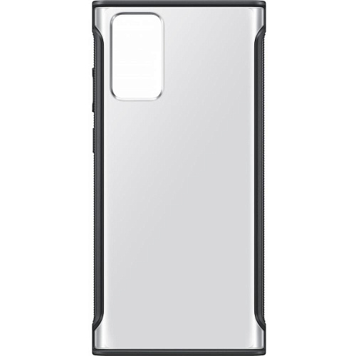 Чехол для Samsung Galaxy Note 20 SM-N980 Clear Protective Cover чёрный\прозрачный УЦЕНКА