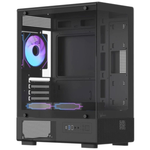 Корпус MicroATX Minitower Formula Crystal Z1CM Plus Black AR V2