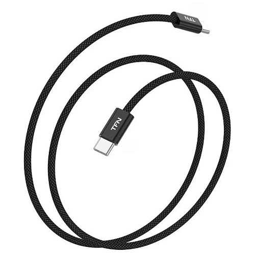 Кабель Type C - Type C 1.2m TFN TFN-C-IP-CC12M-BK 60W черный