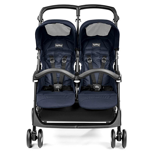 Коляска для двойни Peg-Perego Aria Shopper Twin Classico Mod Navy