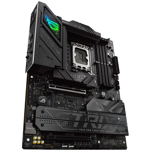 Материнская плата ASUS ROG Strix B860-F Gaming WiFi B860 Soc-1851 4xDDR5, 4xSATA3, RAID, 4хM.2, 2xPCI-E16x, 7xUSB3.2, 2xUSB3.2 Type C, DP, HDMI, WiFi, 2.5Glan,ATX