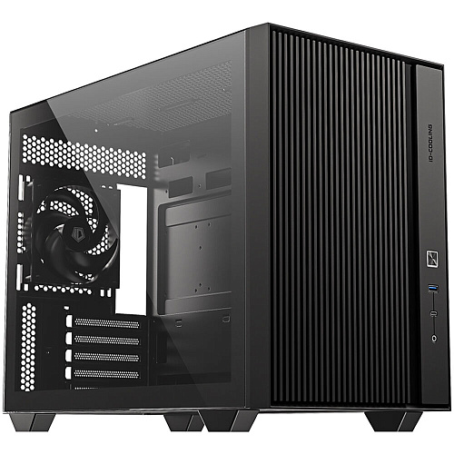 Корпус MicroATX Miditower ID-Cooling Flow 500 Air Black