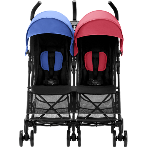 Коляска для двойни Britax Holiday Double Stroller Red/Blue mix