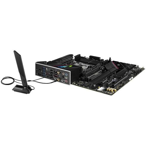 Материнская плата ASUS ROG Strix B650E-F Gaming WiFi B650 Socket AM5 4xDDR5, 4xSATA3, RAID, 3xM.2, 2xPCI-E16x, 6xUSB3.2, 2xUSB3.2 Type C, DP, HDMI, WiFi, 2.5Glan, ATX