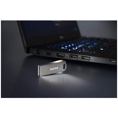 USB Flash накопитель 256Gb SanDisk CZ74 Ultra Luxe (SDCZ74-256G-G46) USB 3.2 Gen 1 Серебристый УЦЕНКА