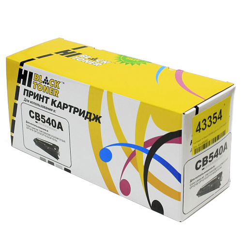Картридж Hi-Black CB540A для CLJ CP1215/CP1515/CP1518 черный
