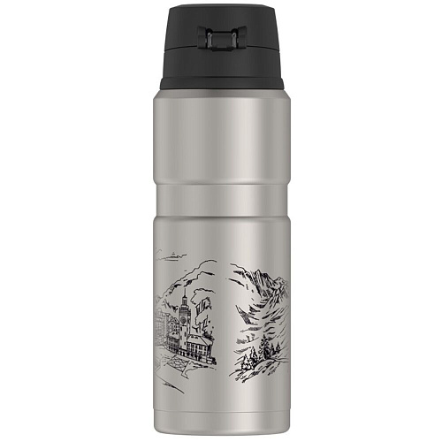 Thermos Термос SK4000 Sochi, стальной, 0,71 л.