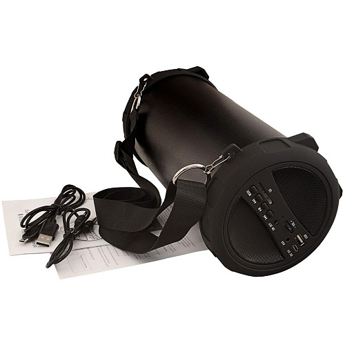 Портативная bluetooth-колонка Ginzzu GM-986B Black